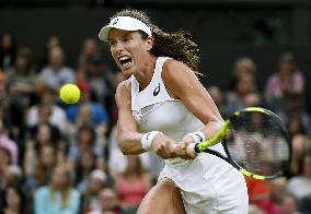 Tennis: Konta outlasts Halep in Wimbledon q'finals