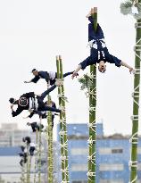 New Year event for Japanese firefighters