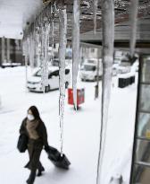 Cold wave grips Hokkaido