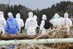 View of Fukushima Daiichi plant 4.5 km away