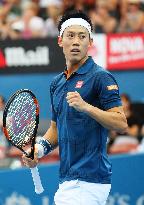 Nishikori opens with win at Brisbane International