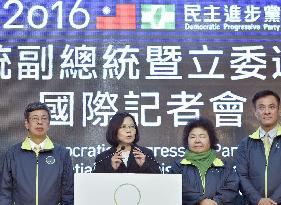 DPP's Tsai wins Taiwan presidential election