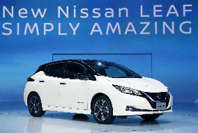 Nissan launches new Leaf EV amid improper inspection scandal