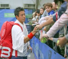 Tennis: Nishikori in ATP Challenger Tour event