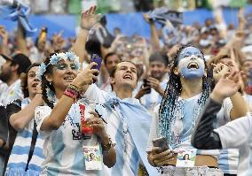 Football: Nigeria vs Argentina at World Cup
