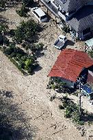 Aftermath of Typhoon Hagibis in Japan