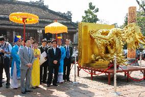 Japanese crown prince visits Hue in central Vietnam