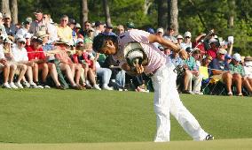 Japan's Katayama comes in 4th in Masters golf tournament