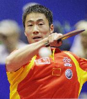 China's Wang Liqin wins world table tennis championships