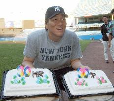 Yankees' Matsui hitless against Padres