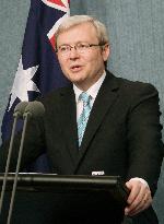 Rudd to discuss new Asia-Pacific community with Fukuda