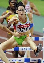 Australia's Jana Rawlinson wins gold in women's 400 hurdles
