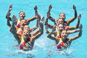 Japan qualifies for summer Olympics synchronized swimming