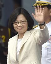 Tsai Ing-wen sworn in as Taiwan's 1st female president