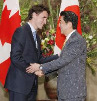 Canadian, Japanese prime ministers meet ahead of G-7 summit