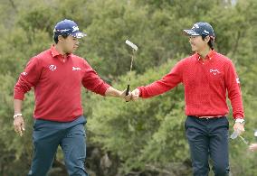 Golf: Japan 8th after 2nd round of World Cup team event