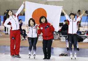 Asian Games: Japan wins women's team pursuit