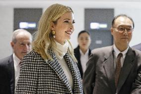 Ivanka Trump arrives in S. Korea