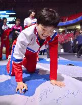 Table tennis: United Korea women's team