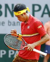 Tennis: Nishikori in French Open