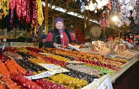 Market in Russia's Sochi