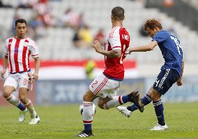 Football: Japan-Paraguay friendly