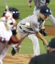 Baseball: Yankees' Tanaka