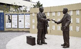 Statues commemorating Chiune Sugihara