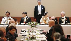Banquet after Japanese emperor's enthronement ceremony