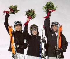 Canada's Heil wins women's freestyle skiing moguls