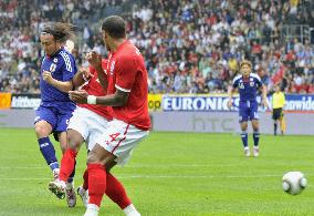 Japan, England in World Cup warm-up match