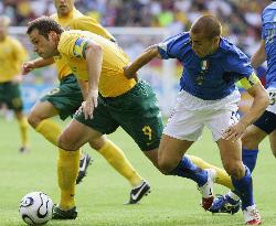 Italy vs. Australia in World Cup