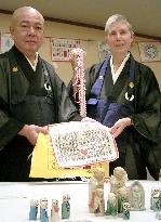 American Zen priest promotes Jizo project for Hiroshima, Nagasak