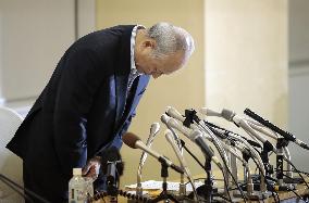 Tokyo governor regrets "improper" use of funds but won't quit