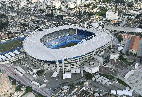 Aerial photo of Rio de Janeiro Olympics facility