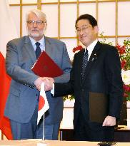 Japan, Poland sign action plan