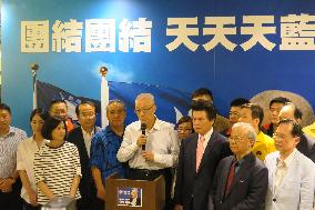 Seasoned politician elected head of Taiwan's main opposition KMT