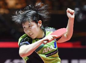 Hirano ends wait for Japan women's worlds singles medal