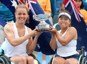 Kamiji, Buis win wheelchair doubles title at Australian Open