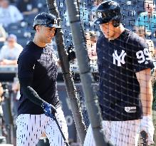 Baseball: Judge, Stanton at Yankees' spring training