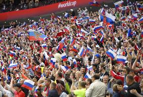 Football: Russia vs Saudi Arabia at World Cup