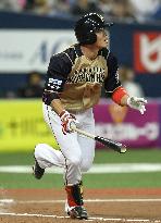 Baseball: Wang Po-jung's 1st HR in Japan