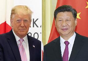 U.S. Pres. Trump, Chinese Pres. Xi
