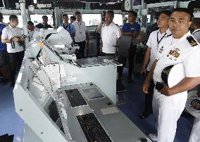 MSDF destroyer at Philippines