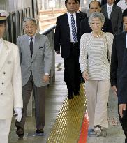 Emperor Akihito, Empress Michiko to take rest in Karuizawa