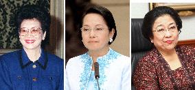 Female gov't leaders in Southeast Asia