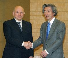 Koizumi, Moscow mayor agree on need of peace treaty