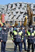 Rescue operations continue in quake-hit Tainan