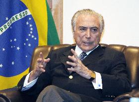 Brazilian President Temer in Japan