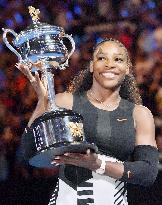 Tennis: S. Williams wins Australian Open final